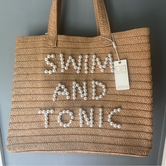 NWT Urban Expressions Seaton - Pearls Tote Swim And Tonic SOLD OUT ONLINE!! - Picture 4 of 7